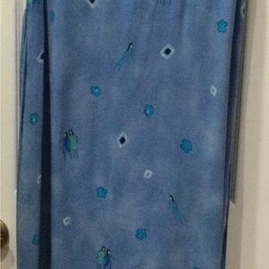 R & K Originals, blue maxi dress